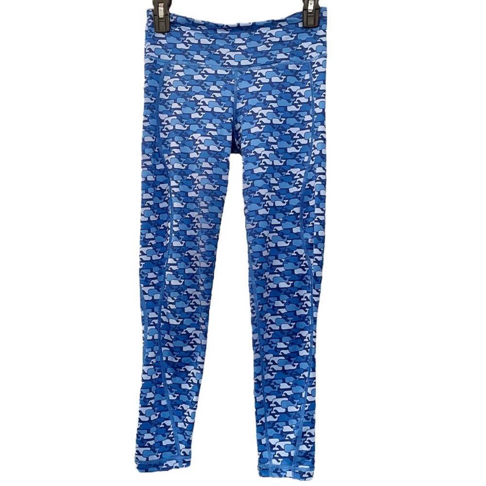 Vineyard Vines Euc Performance Whale Leggings Siz… - image 1